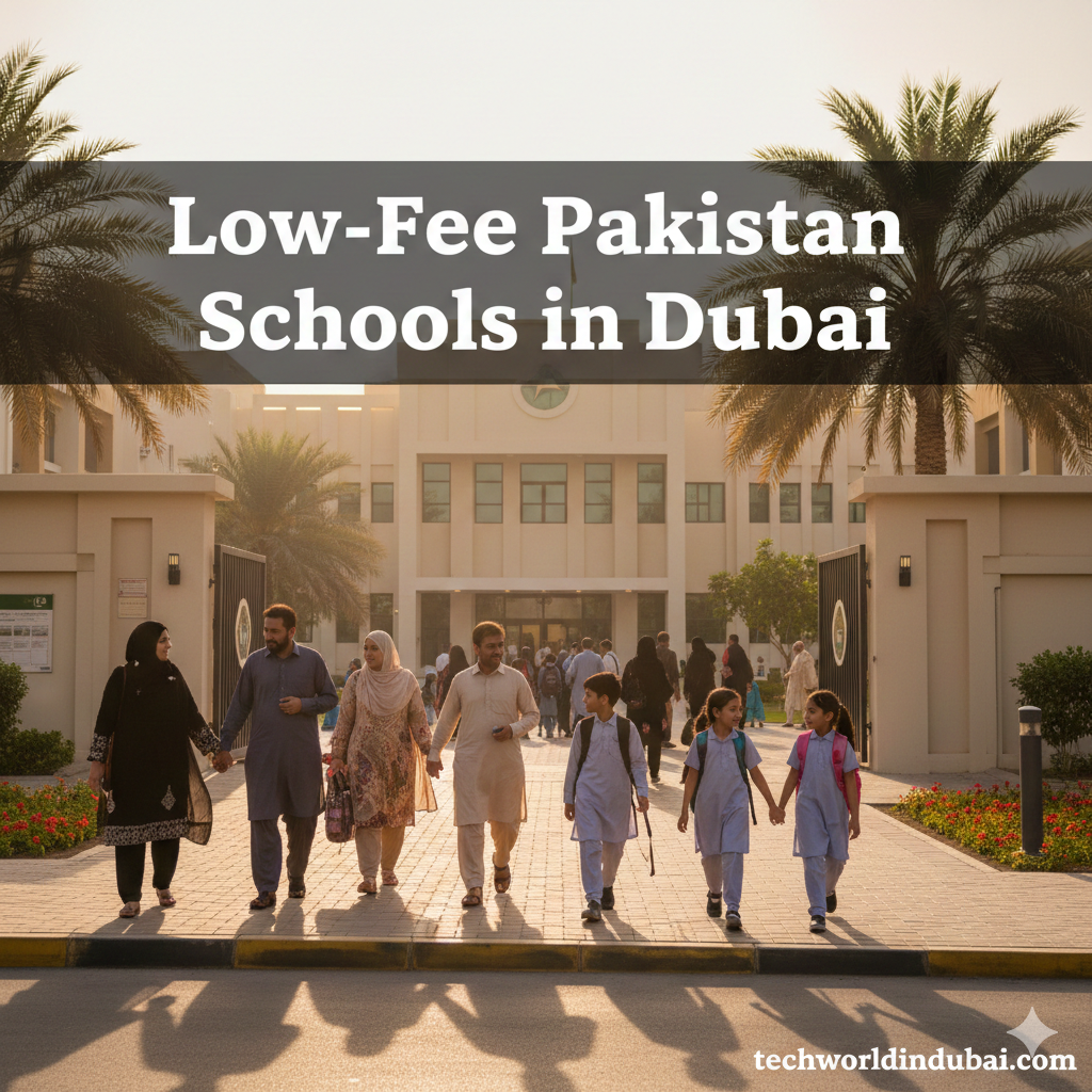 Low-fee Pakistani schools in Dubai offering affordable education for expat families