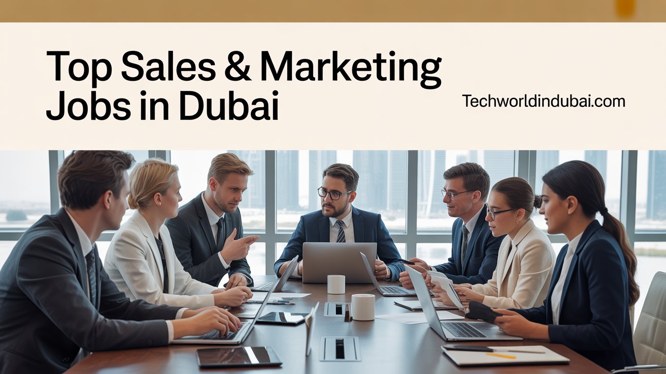 How Much Do Sales & Marketing Jobs in Dubai Pay Per Month
