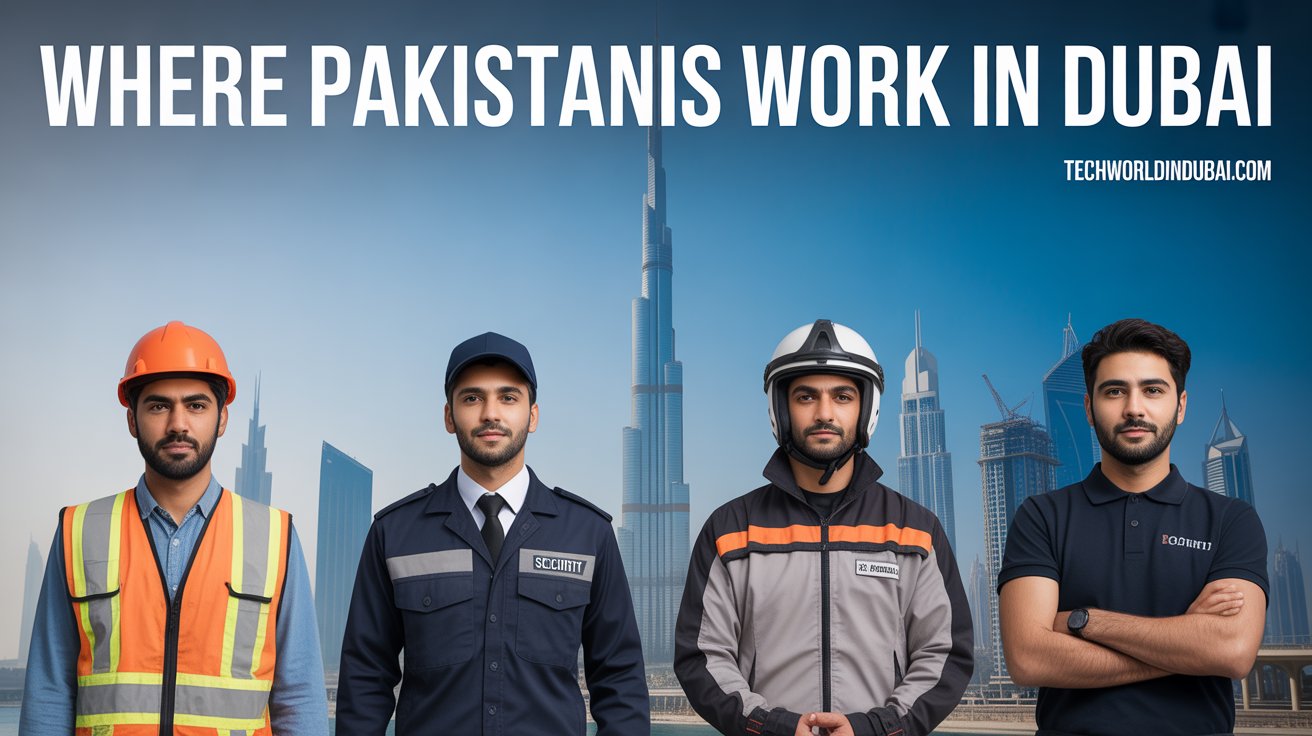 Which Sectors Do Most Pakistanis Work in Dubai