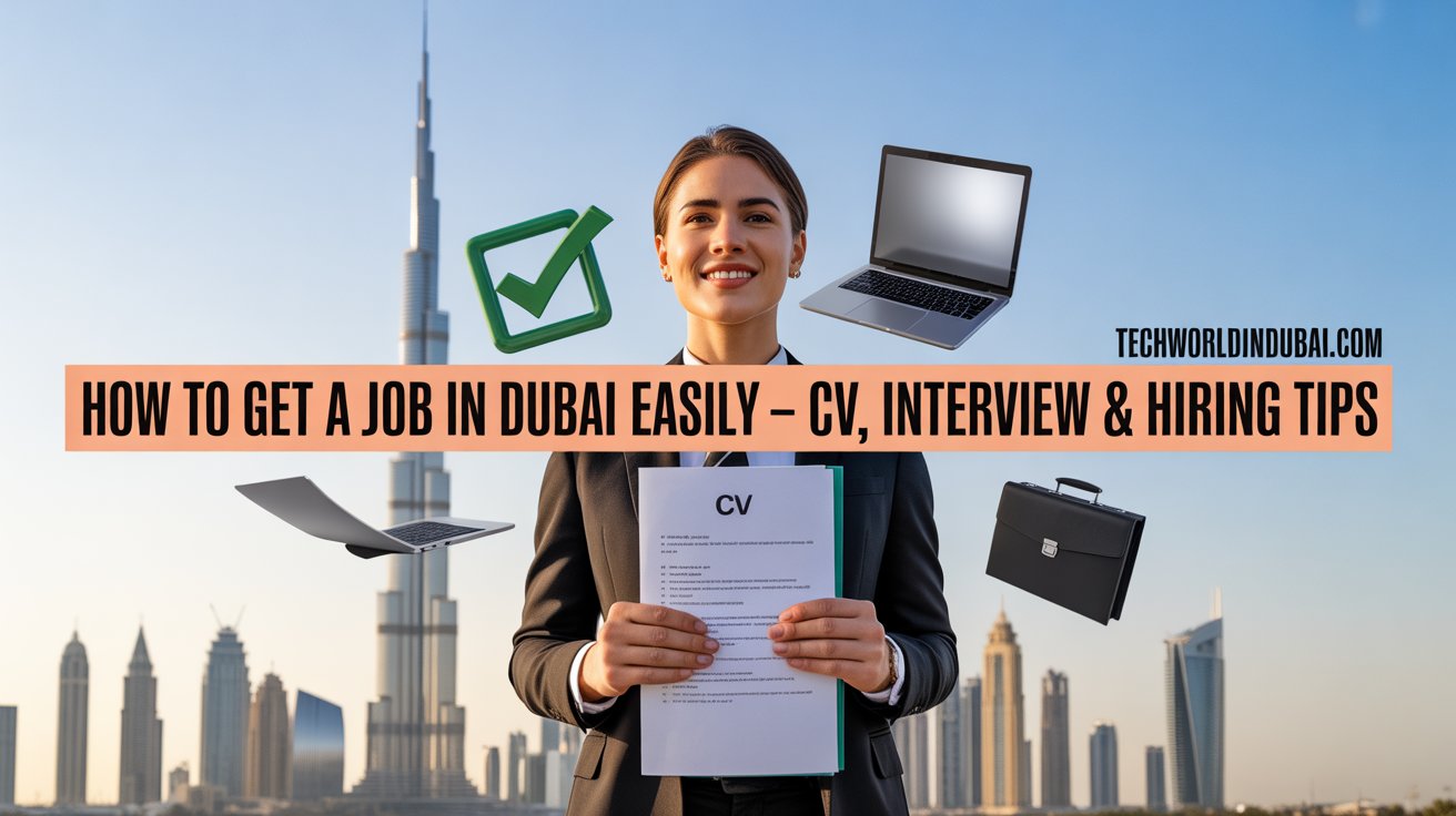 How to Get a Job in Dubai Easily – CV Format, Interview Tips & Hiring Process