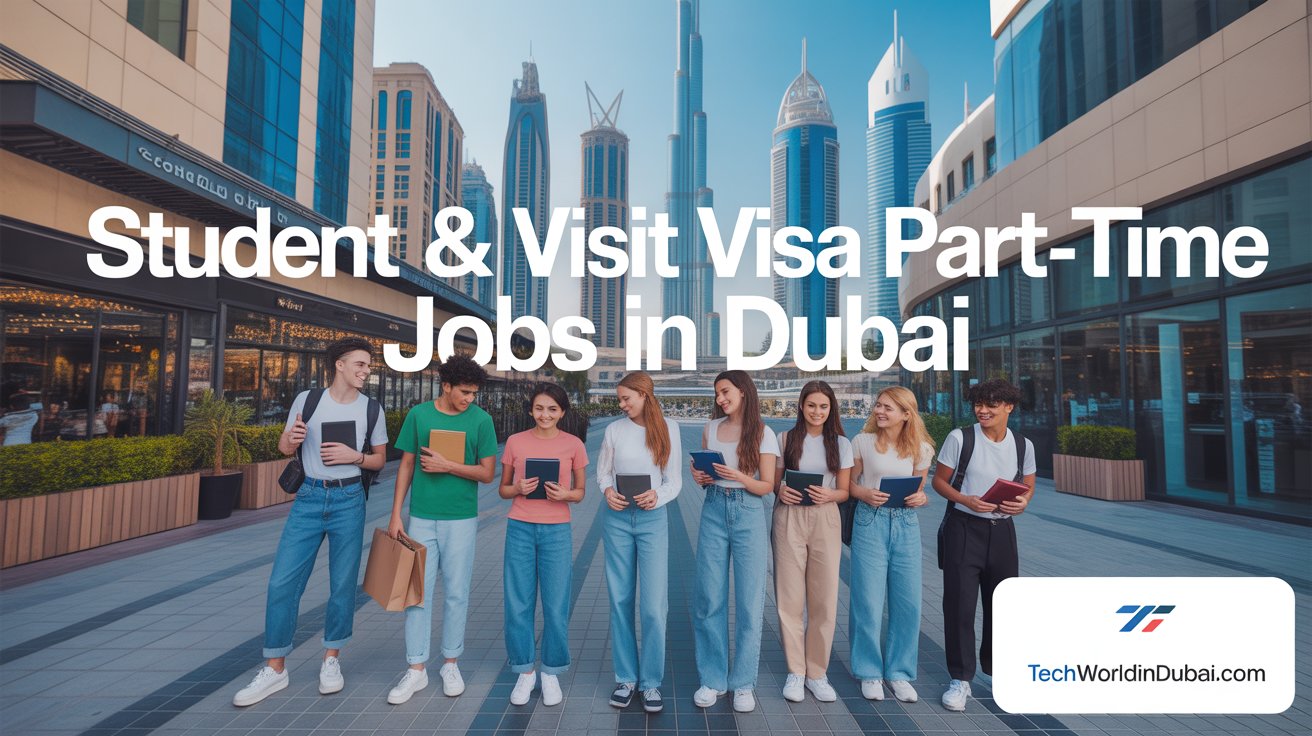 How to Find Part Time Jobs in Dubai for Students & Visit Visa Holders