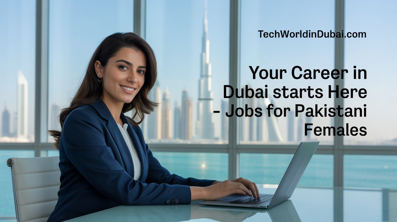 Pakistani professional working in Dubai IT sector, representing high demand Dubai jobs for Pakistanis 2026