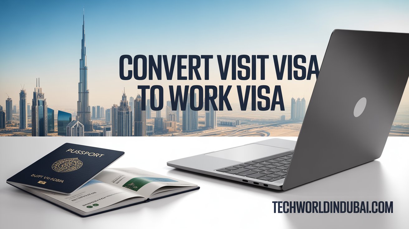 Change Dubai visit visa to work visa without leaving UAE