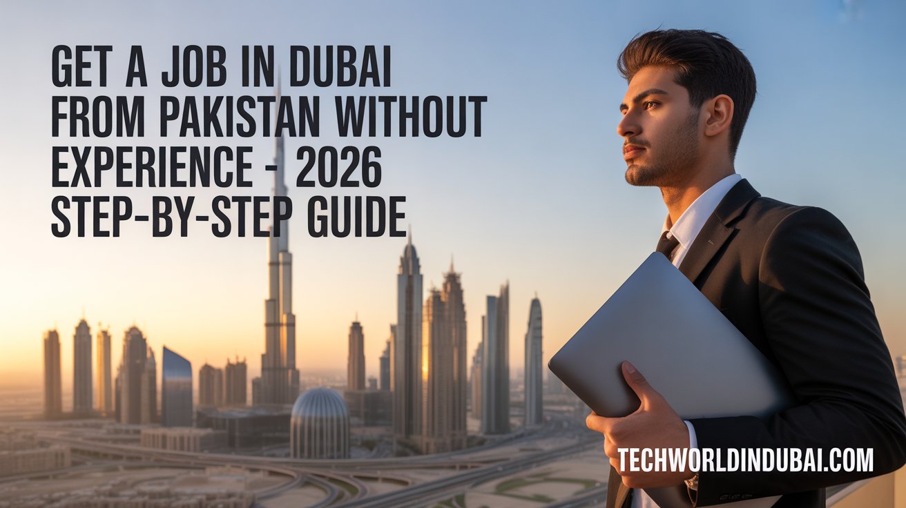 Pakistani professional looking for a job in Dubai 2026