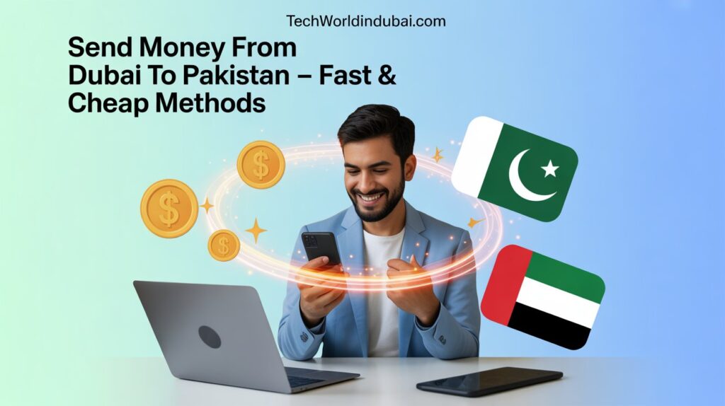 Compare Dubai to Pakistan Money Transfer Methods – Banks, Apps, Exchange Houses