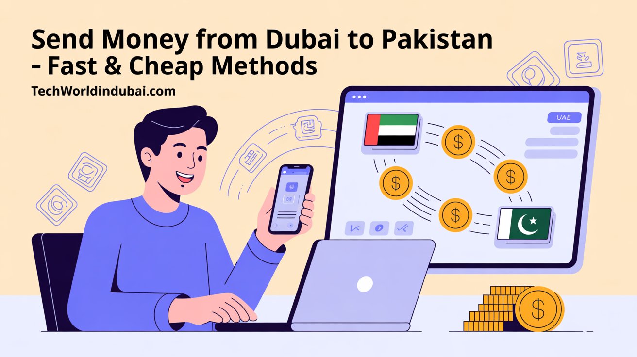 How to Send Money from Dubai to Pakistan: Fast & Cheap Methods (2026)