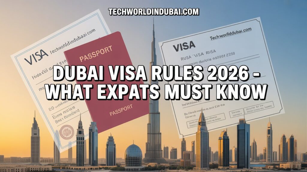 Emirates ID card and passport showing new UAE visa types for 2026 expats